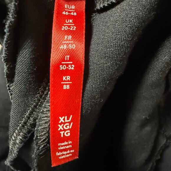 Spanx Women's Black Backseam Skinny Ponte Pants Size Extra Large - Picture 4 of 12